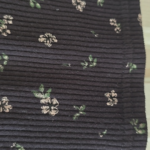 THEREABOUTS GIRLS BLACK FLORAL SUMMER TANK TOP SIZE XL - Picture 5 of 9